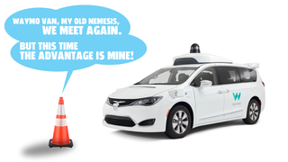 Watch A Waymo AV Get Freaked Out By Traffic Cones, Block Traffic, And Evade Support Vehicles